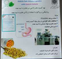 Roatinex and Rocacol using gelatin resistant to stomach acid